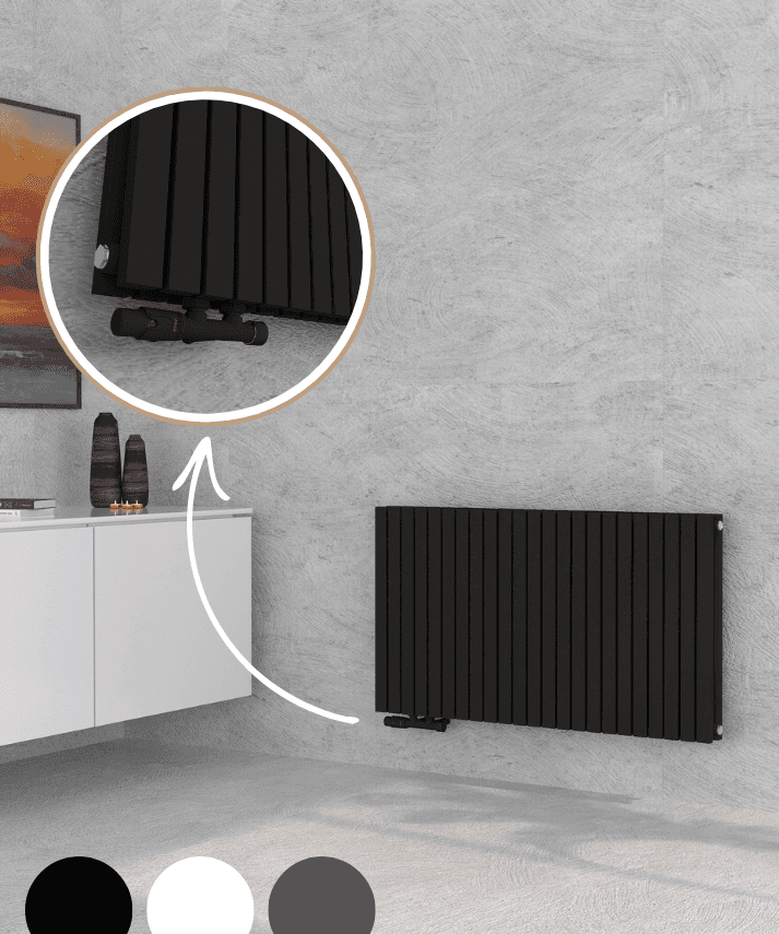 Design Paneelheizkörper Demeter H - Doppellagig