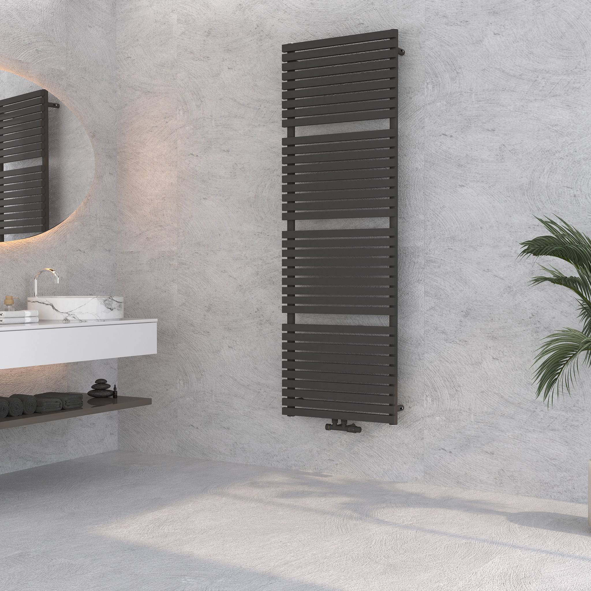 Badheizkörper & Handtuchheizkörper Mittel- Seitenanschluss