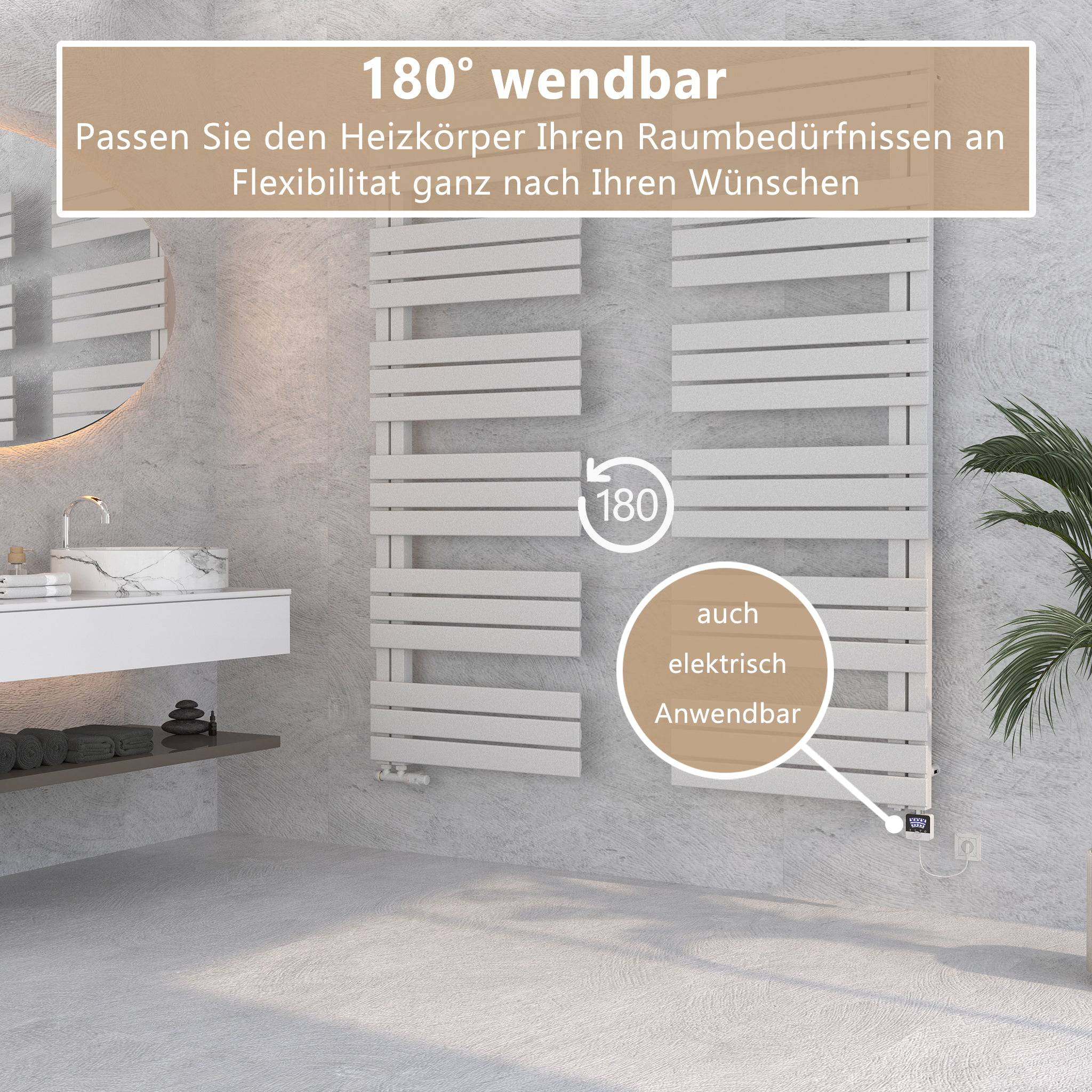 Handtuchheizkörper Elanor - Elegante Wärme für Ihr Bad