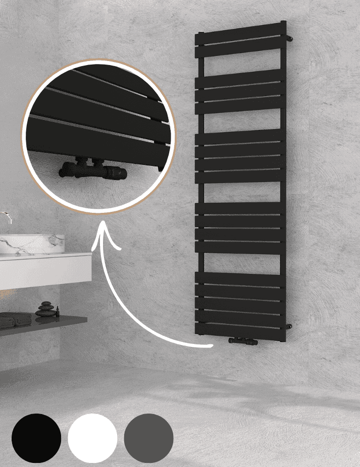 Elektrischer Badheizkörper nachrüsten – Prometheus Handtuchheizkörper