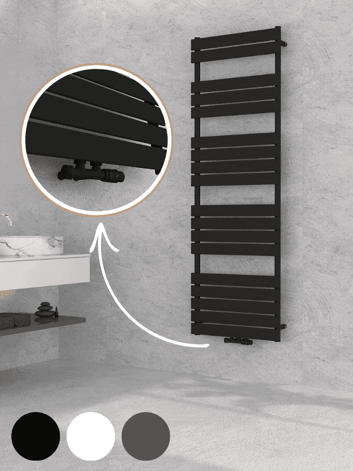 Elektrischer Badheizkörper nachrüsten – Prometheus Handtuchheizkörper