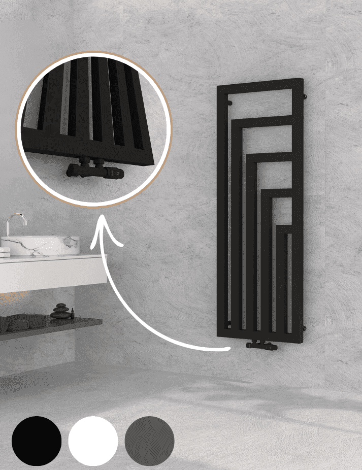 TÜV-geprüfter Badheizkörper Apollo von BadWärme24
