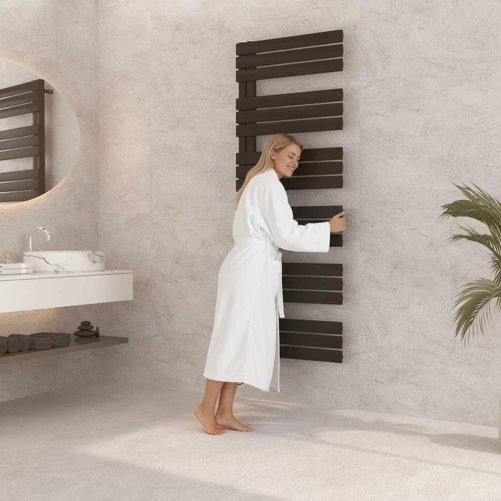 Thermostat am Badheizkörper einstellen: So sparen Sie Energie