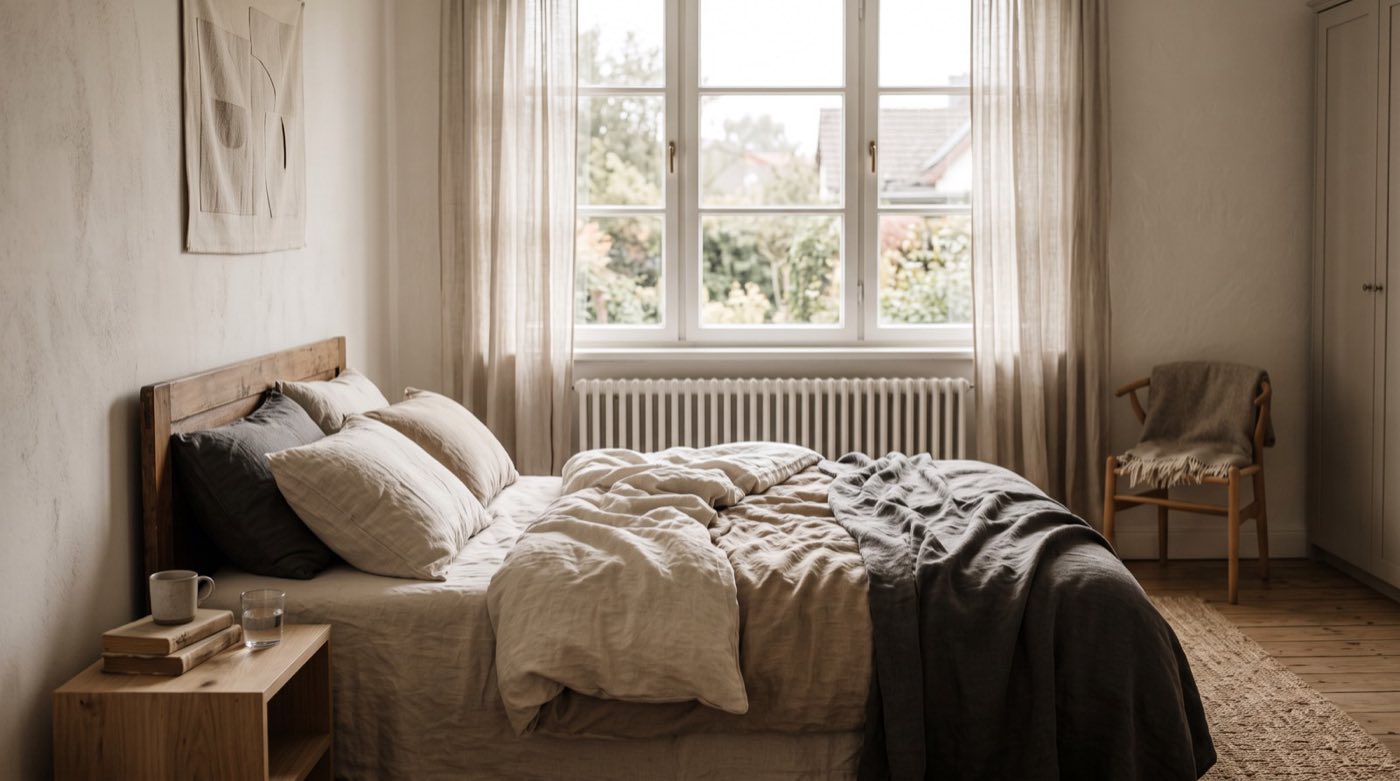 Heizkoerper im Schlafzimmer: welche Temperatur ist richtig?