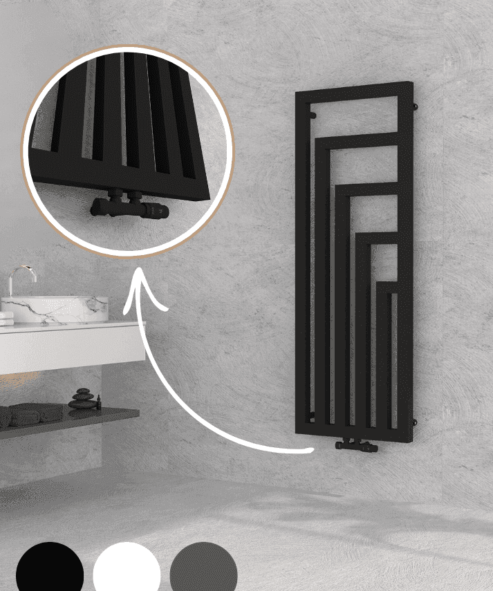 Design Badheizkörper Handtuchheizkörper Apollo