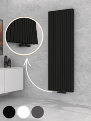 Design Vertikaler  Paneelheizkörper Demeter-V-Bad Wärme24
