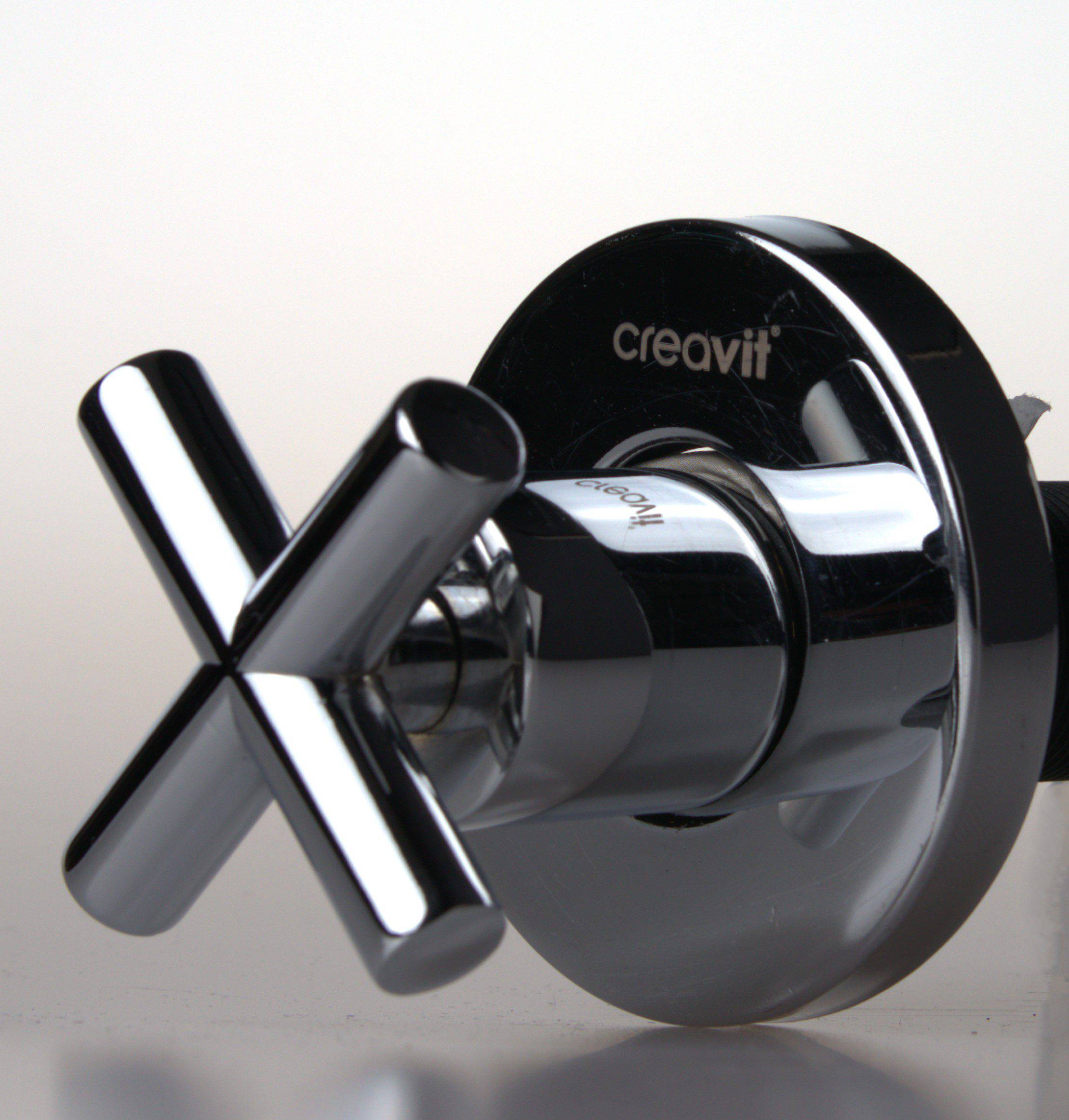 CREAVIT AC 70S Bidet – Chrom – Kreuz Unterputzventil