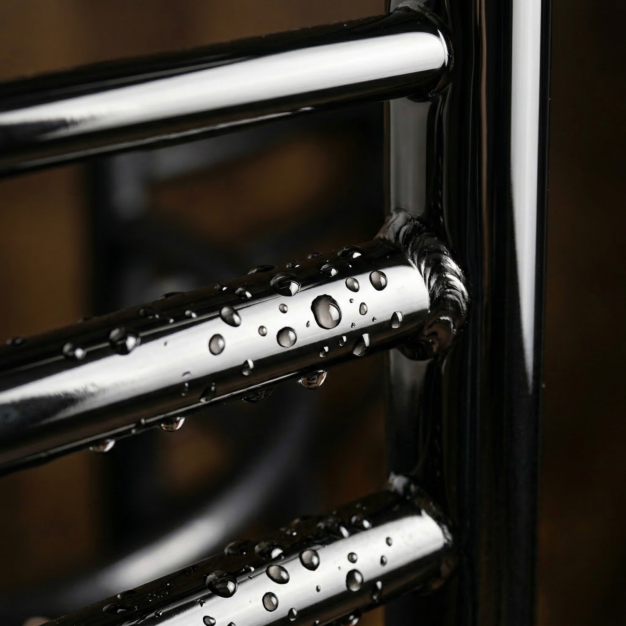 Detailansicht eines Design-Heizkörpers mit hochwertiger Verarbeitung